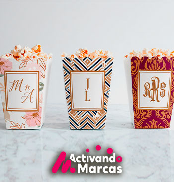 Cajas crispetas personalizadas
