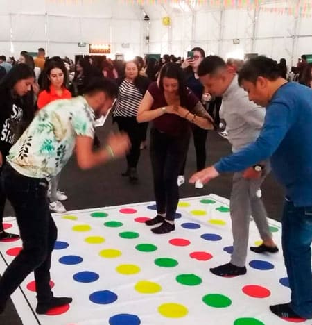 Alquiler juego de feria - Twister Alquiler juego de feria - Twister