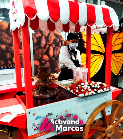 Fuentes de chocolate