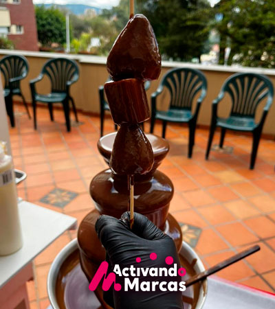 Fuentes de chocolate