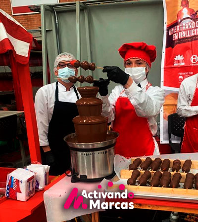 Fuentes de chocolate