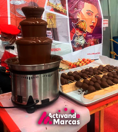 Fuentes de chocolate