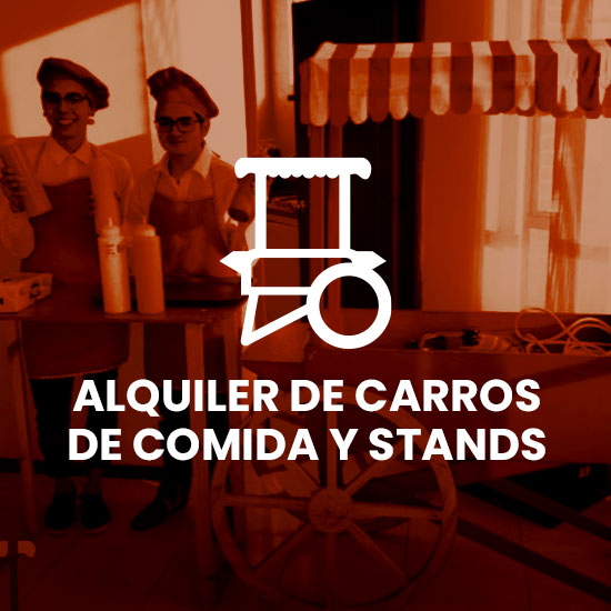 Alquiler de Carros de Comida y Stands de Exhibición y Branding